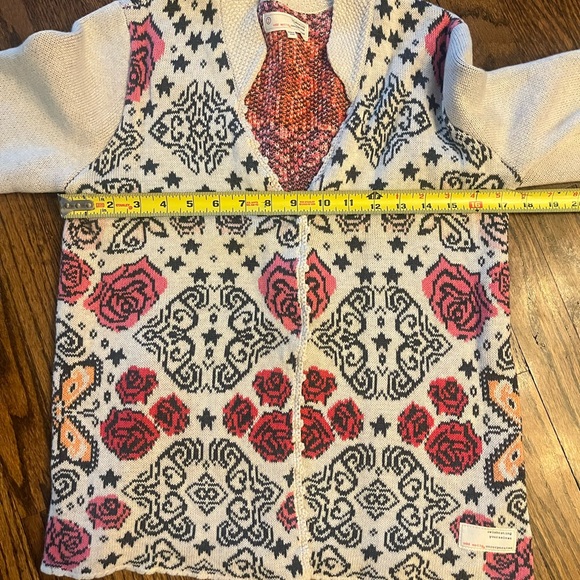 Odd Molly Rose and Butterfly Off White Cardigan - Picture 8 of 16